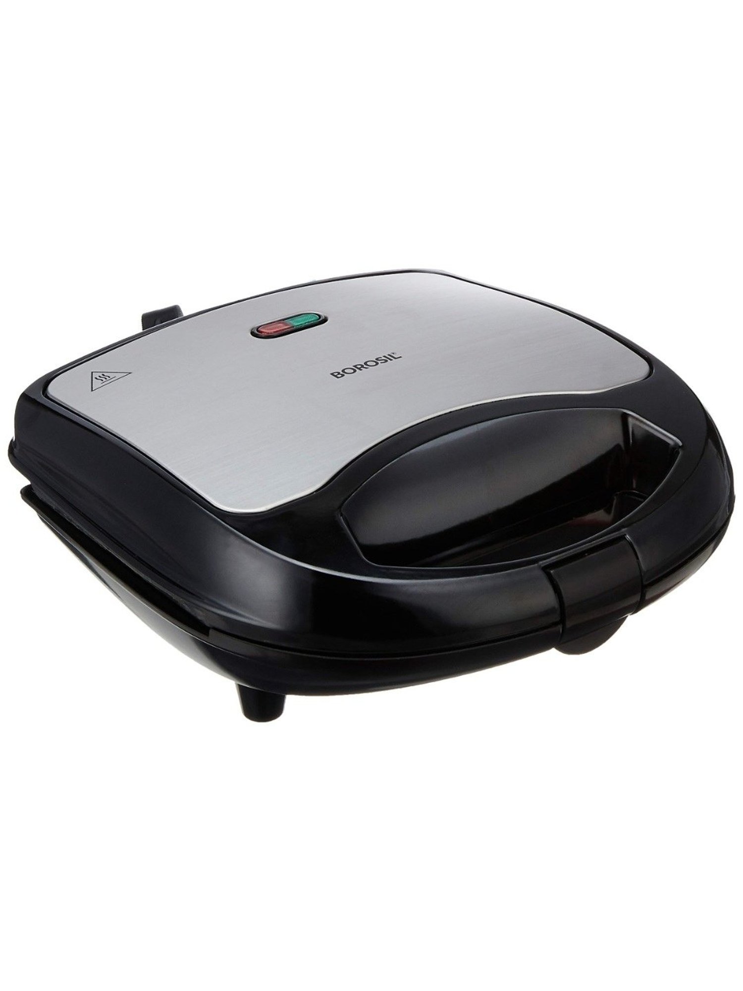 Borosil Sandwich Maker 2000W with Non stick coating (Black)