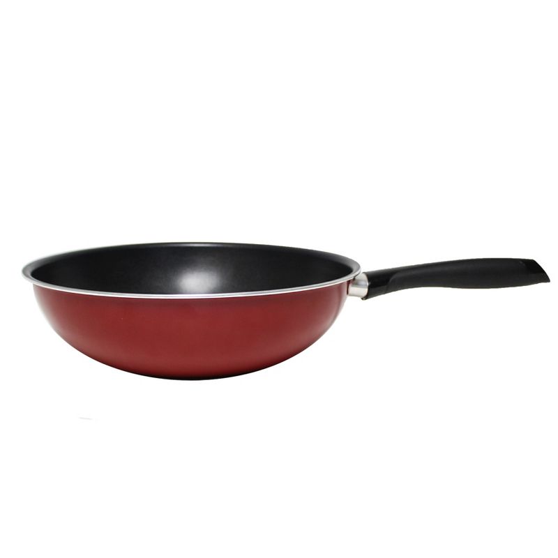 T-fal Simply Cook Nonstick Cookware, Jumbo Cooker, 5qt, Red