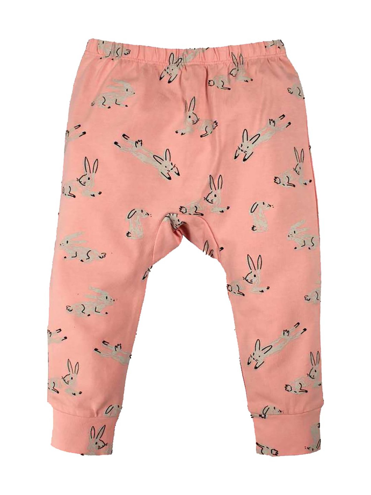 Nino Bambino Kids Peach Printed Leggings