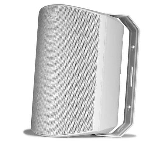 Polk Audio Atrium8 SDi High Performance All Weather Outdoor Loudspeaker with Dual Tweeters and PowerPort Bass Venting (White/Single)