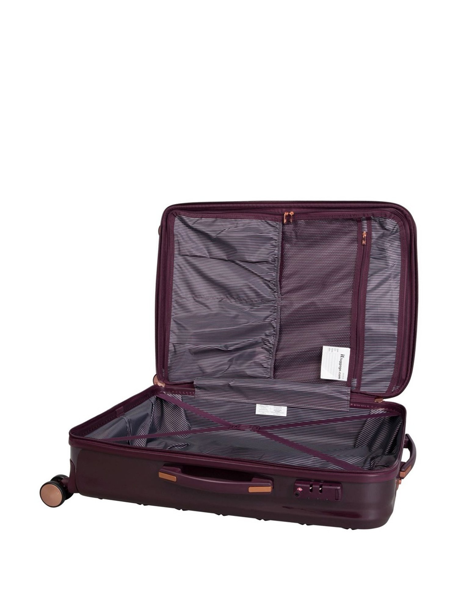 it luggage Certify Wine Large 28 inches Expandable Hardsided Trolley Bag with TSA Lock