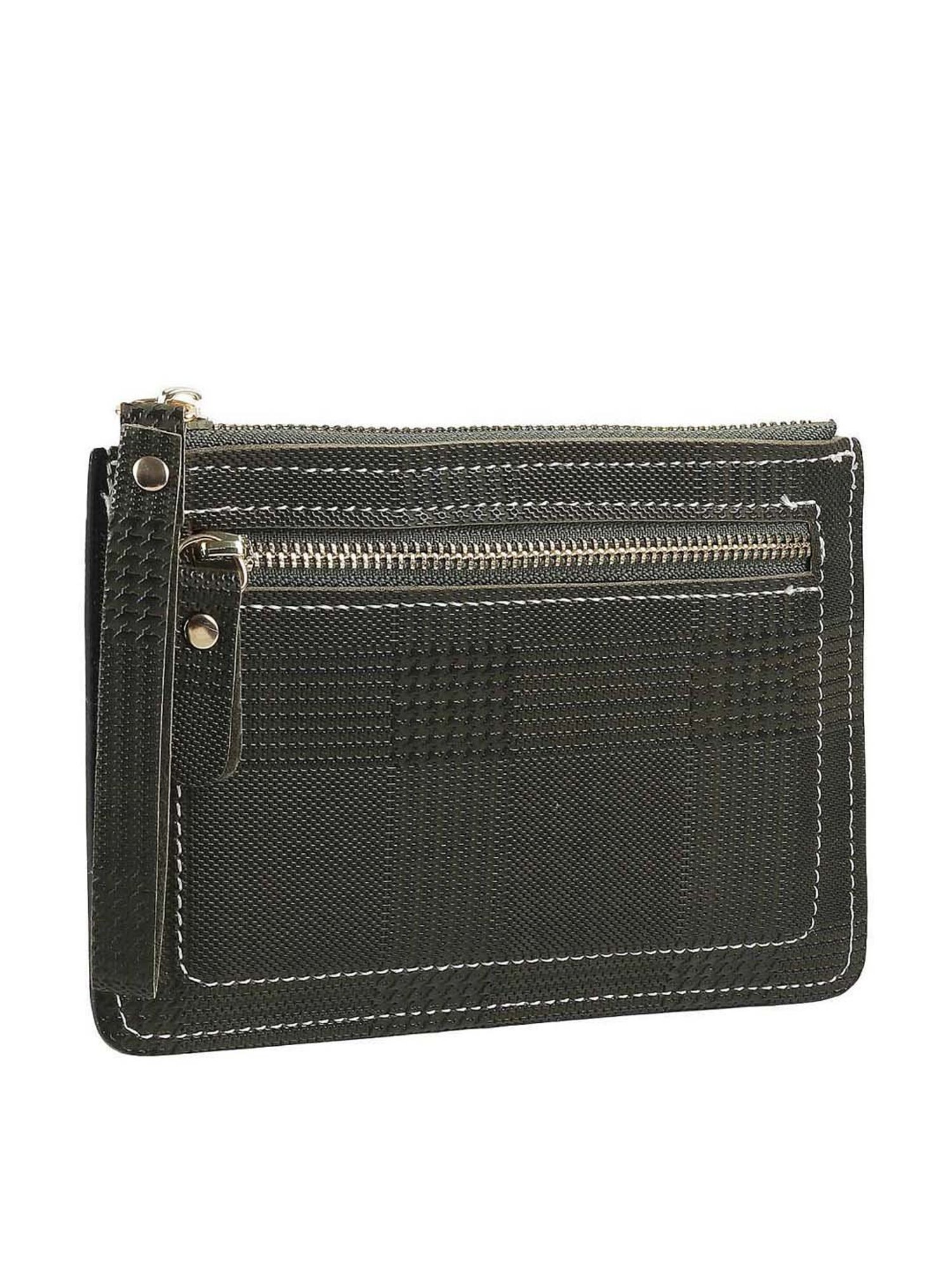 Accessorize London Green Solid Pouch