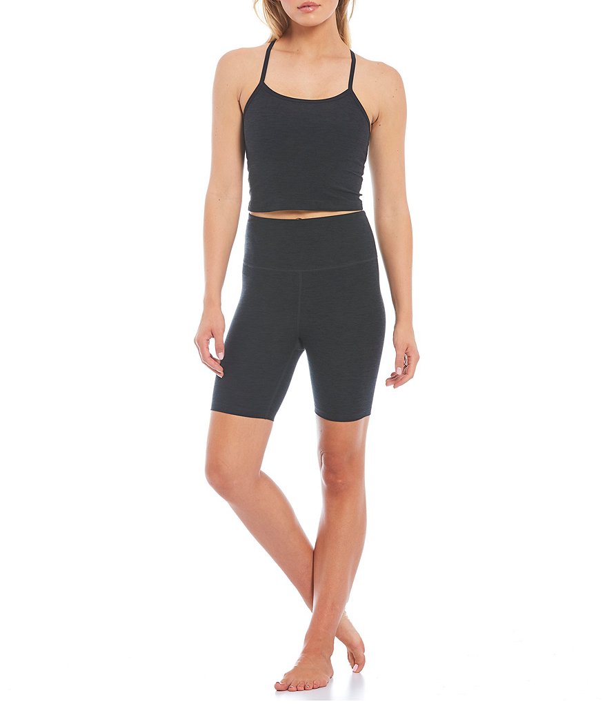 Jasmine & Ginger Seamless Jersey Knit Lounge Cropped Coordinating Lounge Top