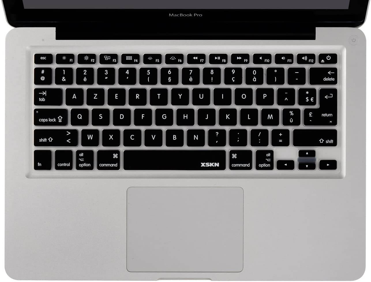 French Language Keyboard Cover Silicone Skin for Macbook Pro 13 15 17 Inch
