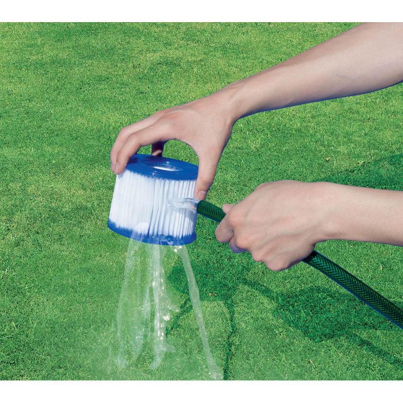 Intex 29007E Type H Easy Set Filter Cartridge Replacement for Swimming Pools