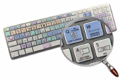 MAGIX VEGAS GALAXY SERIES NEW KEYBOARD LABELS SHORTCUTS WORK WITH APPLE