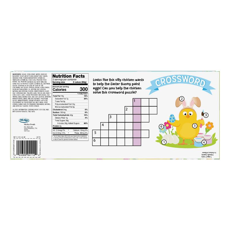 Little Debbie Chocolate Easter Basket Cakes - 10ct/12oz