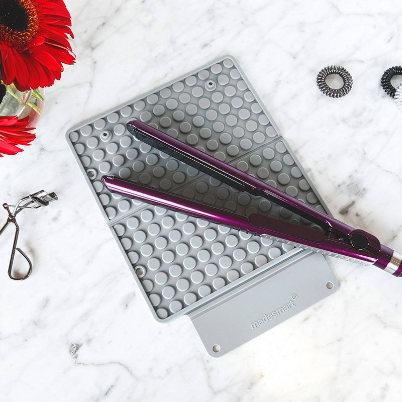 Fold-Up Styling Heat Mat Gray - Madesmart