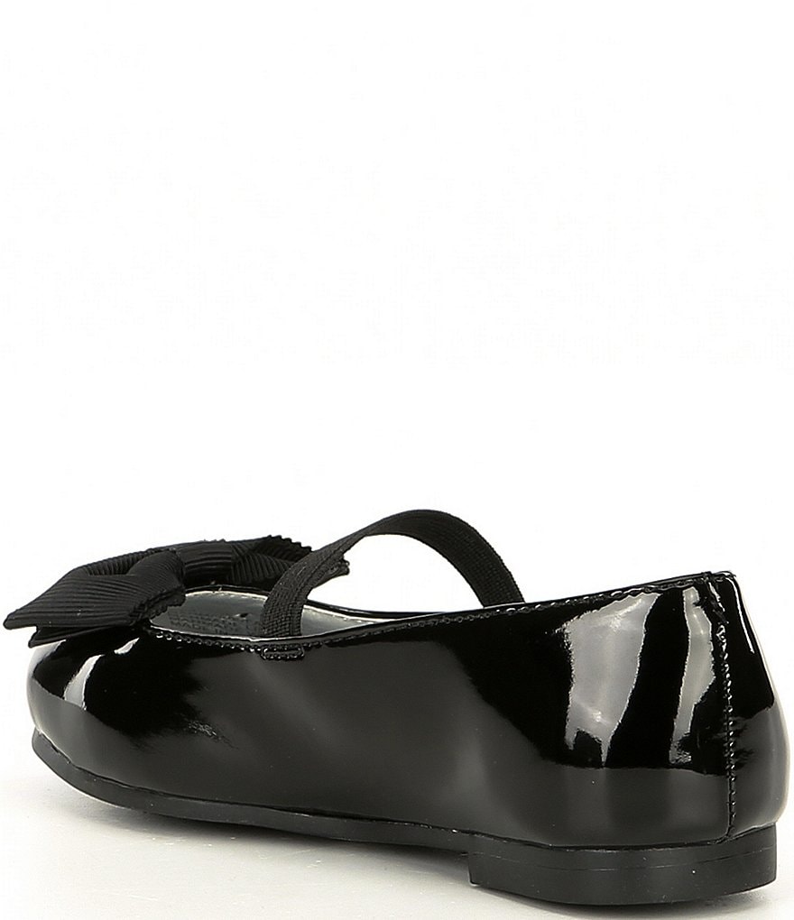 Copper Key Girls' Joyyful-T Patent Bow Ballet Flats (Infant)