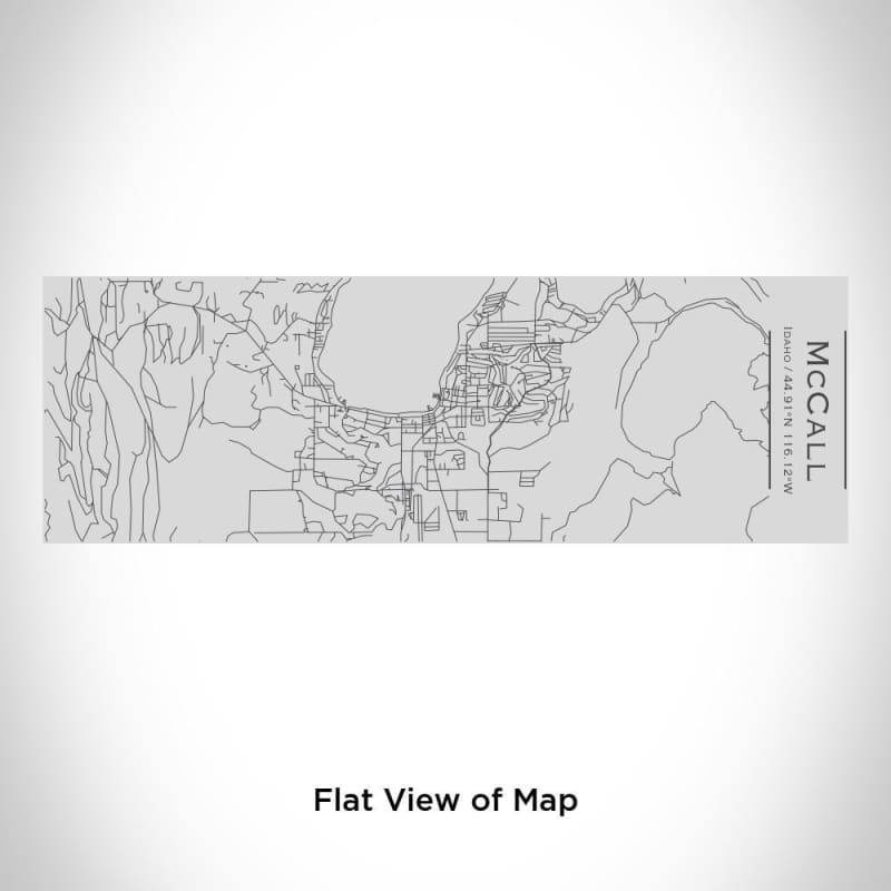 McCall - Idaho Map Insulated Cup