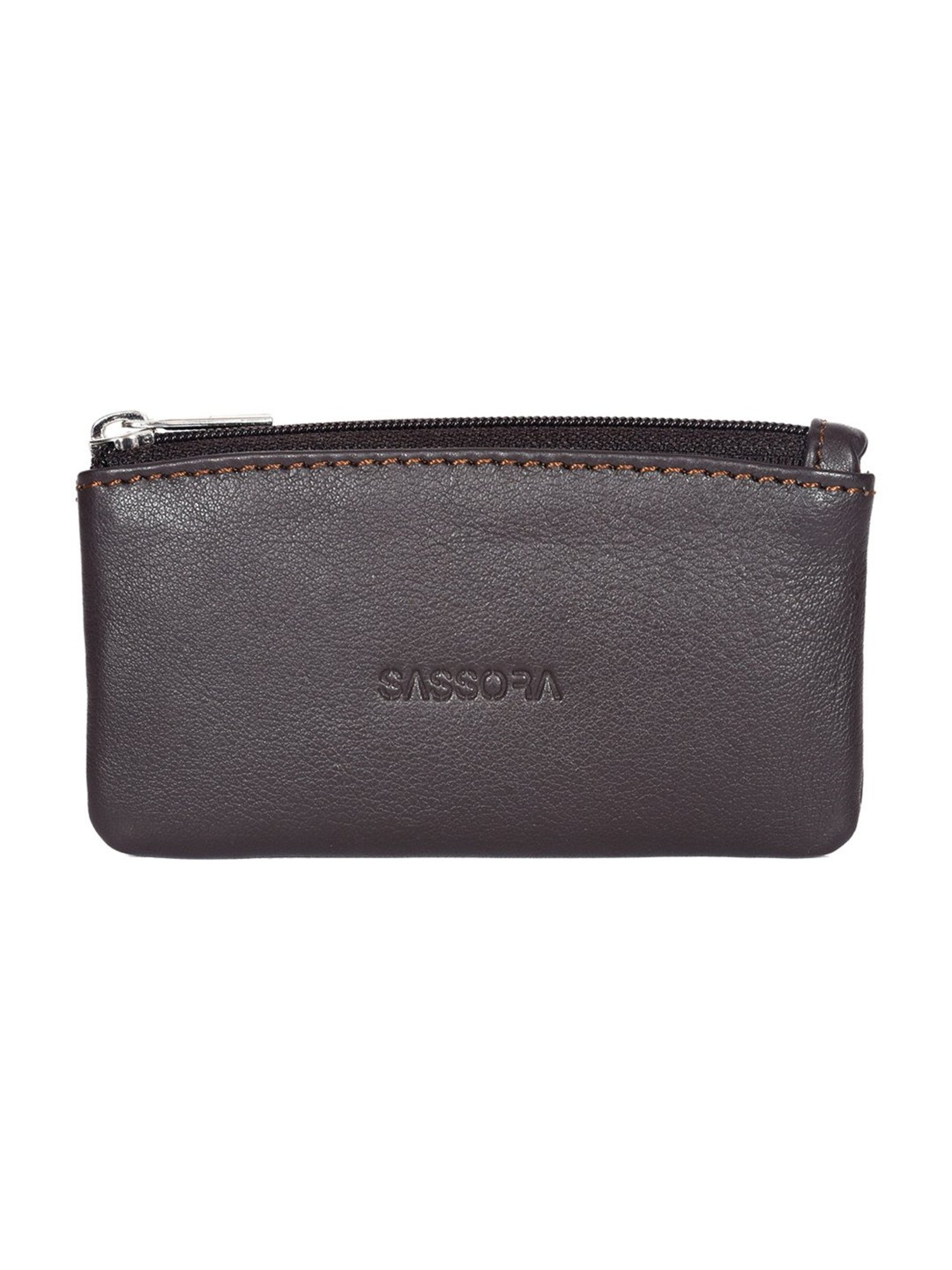 SASSORA Pablo Brown Small Leather Key Case