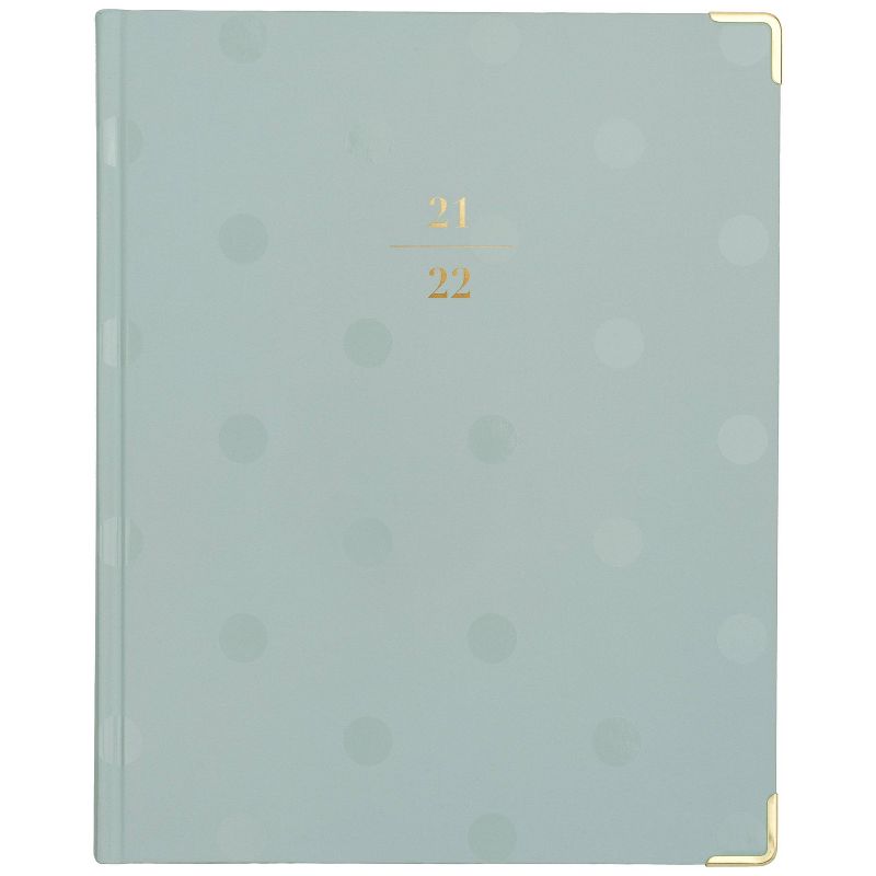 2021-22 Academic Planner 9.875" x 7.875" Casebound Weekly/Monthly Green - Sugar Paper™