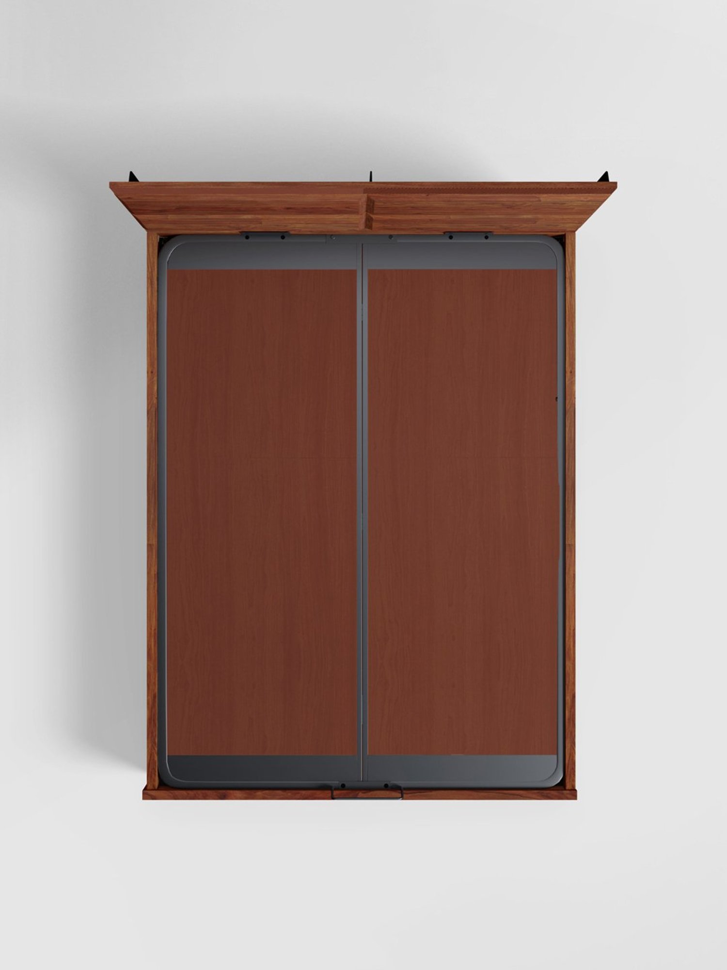 Nilkamal Riva Black Engineered Wood King Size Bed with Storage