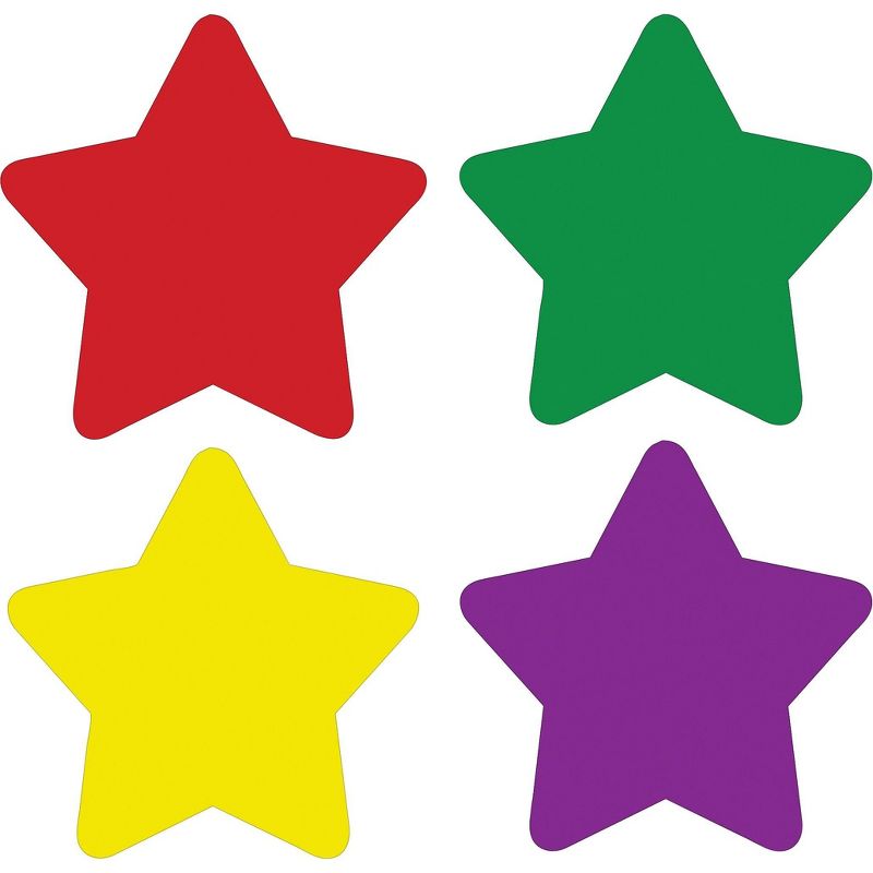 CARSON-DELLOSA Stars, Multicolor Chart Seals, 810 Self-Adhesive Seals Per Pack 2177