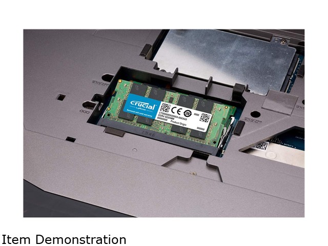 Crucial 32GB (2 x 16GB) DDR4 2666MHz DRAM (Notebook Memory) CL19 1.2V DR SODIMM (260-pin) CT2K16G4SFD8266