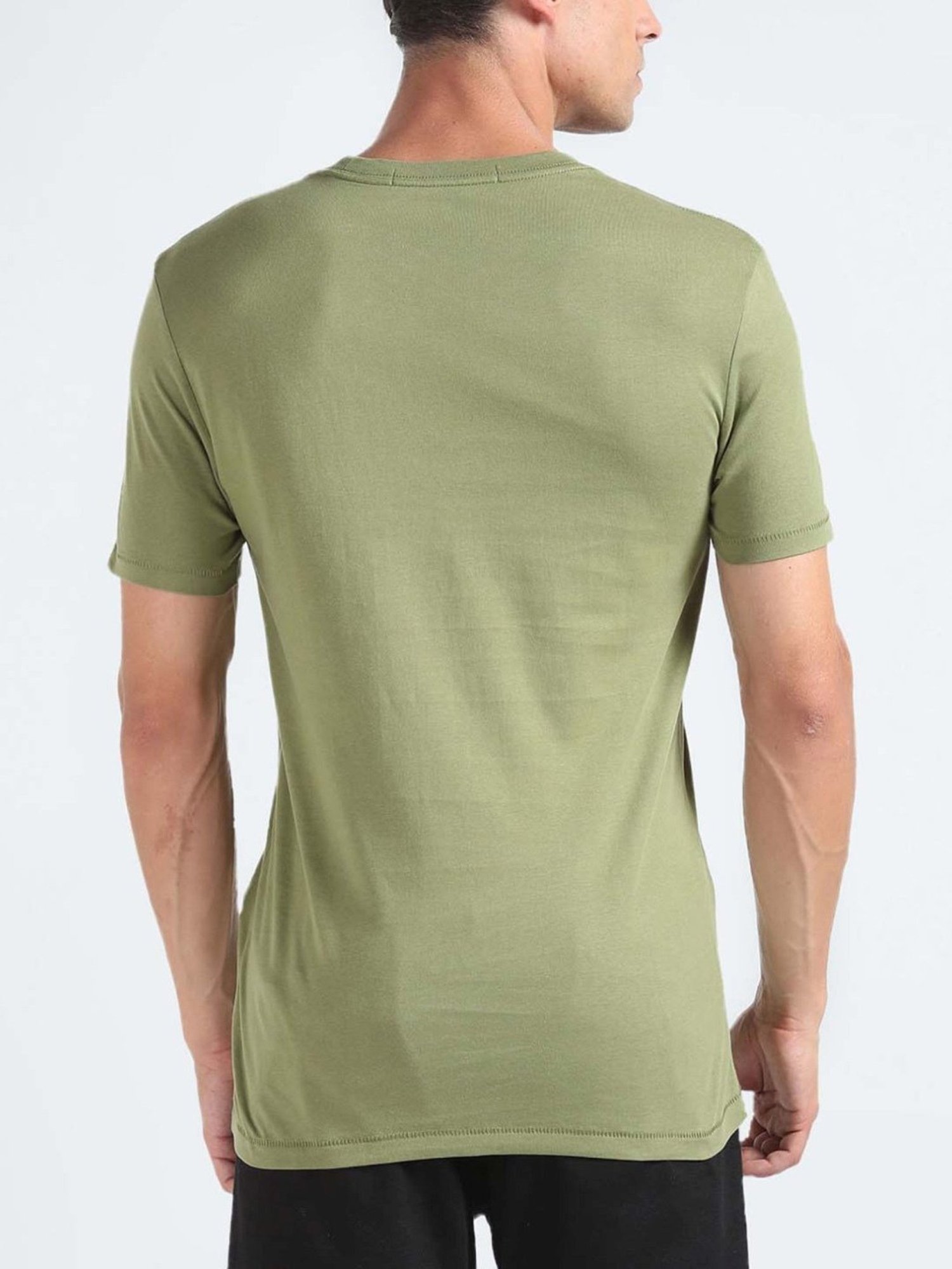 Calvin Klein Jeans Dark Juniper Logo Slim Fit T-Shirt