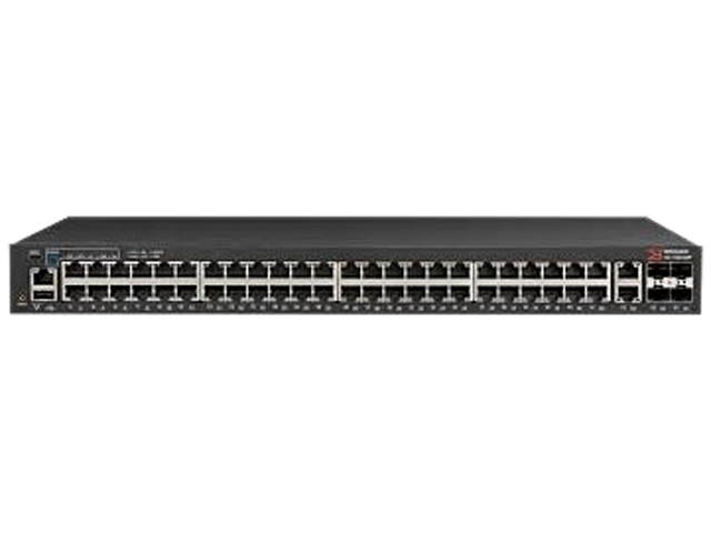 Ruckus ICX7150-48P-4X10GR-RMT3 48-Port PoE+ Switch with up 4 or 8 x 10 GBE Uplinks and 3 Years Remote Support