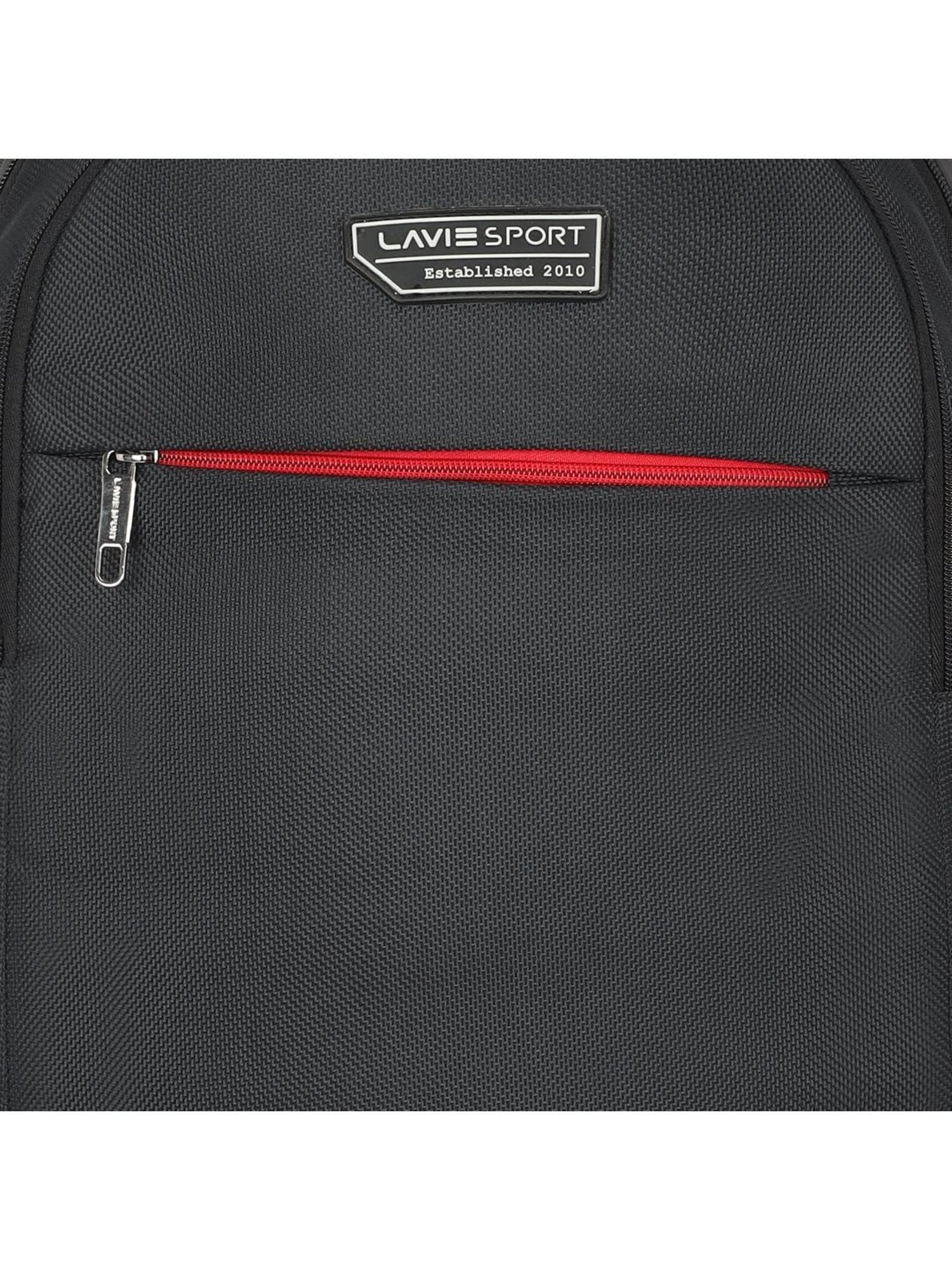 LAVIE SPORT Black Solid Laptop Backpack