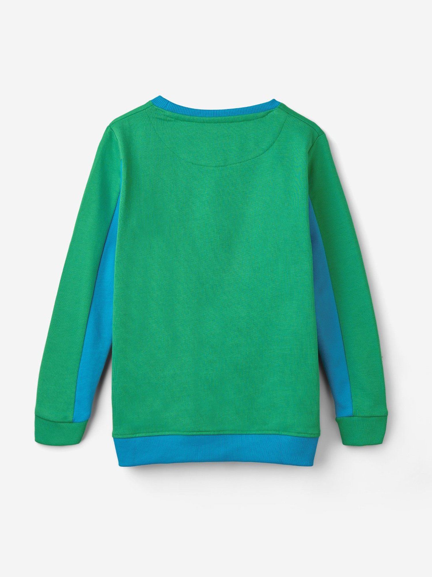 The Souled Store Kids Green Graphic Print Full Sleeves Sweatshirt