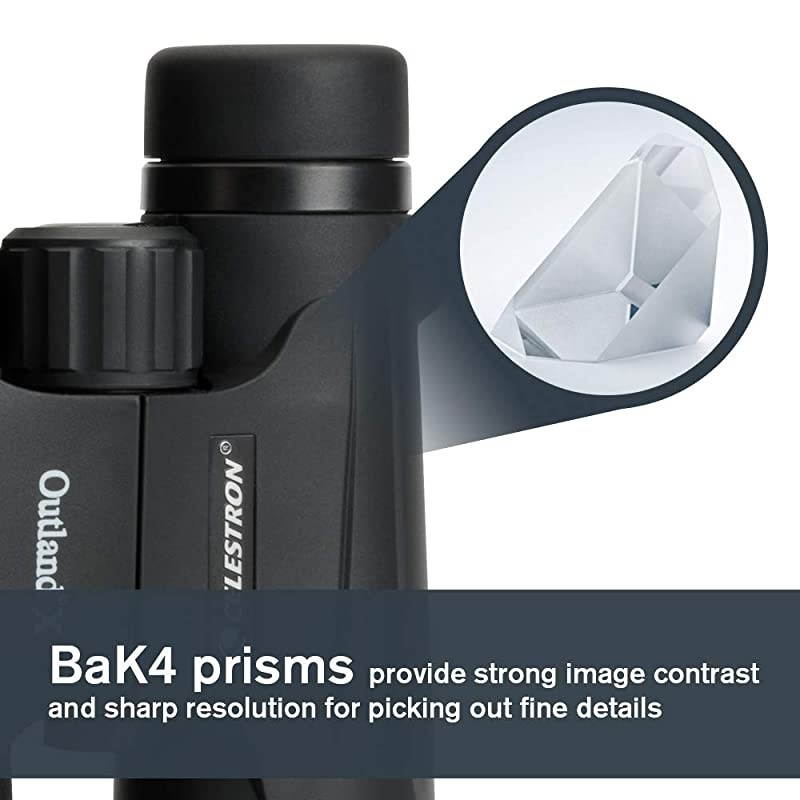 Outland X 8x42 Binoculars Waterproof Fogproof Binoculars for Adults MultiCoated Optics and BaK4 Prisms Protective Rubber Armoring