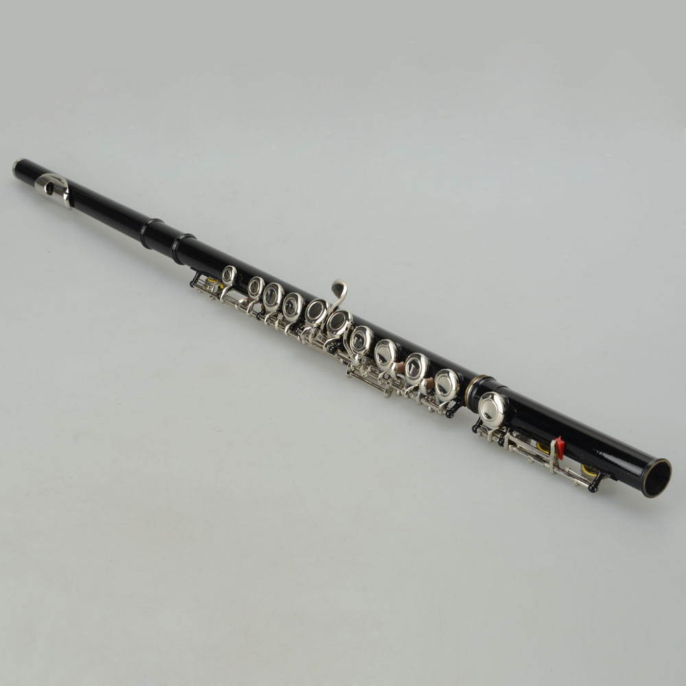 New Standard School Band Student 16 Closed C Flute w/ Case&Accessories Black