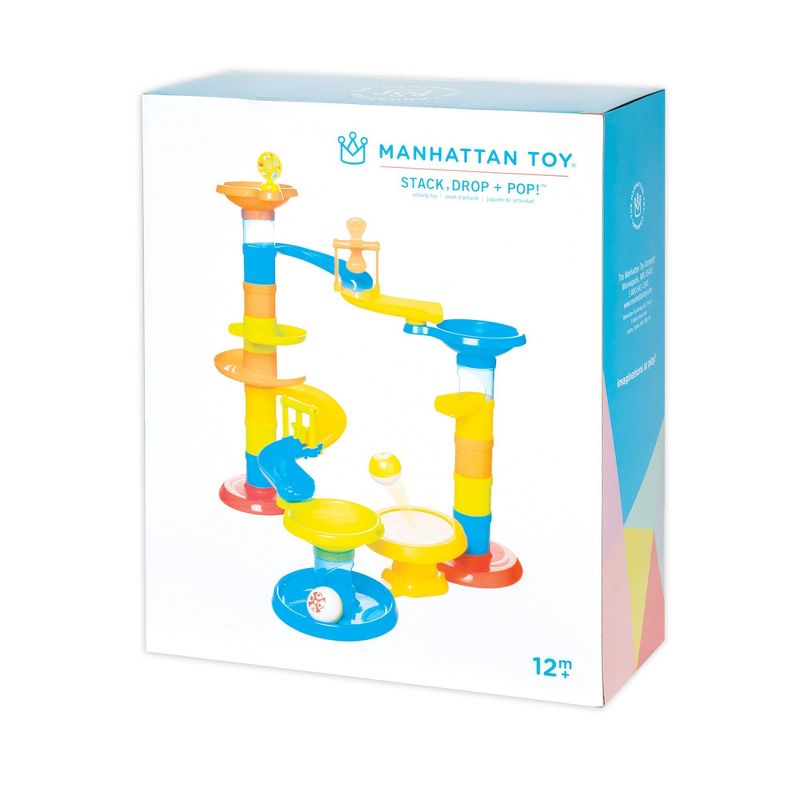 Manhattan Toy Stack, Drop & Pop! Preschool Activity Toy