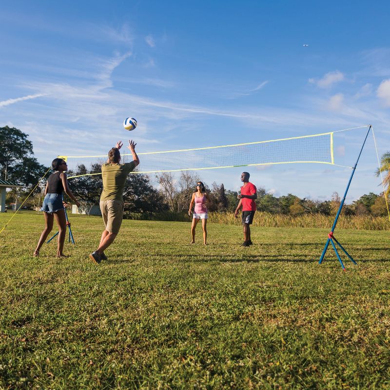 Beyond Outdoors Standard Volleyball/Badminton Set