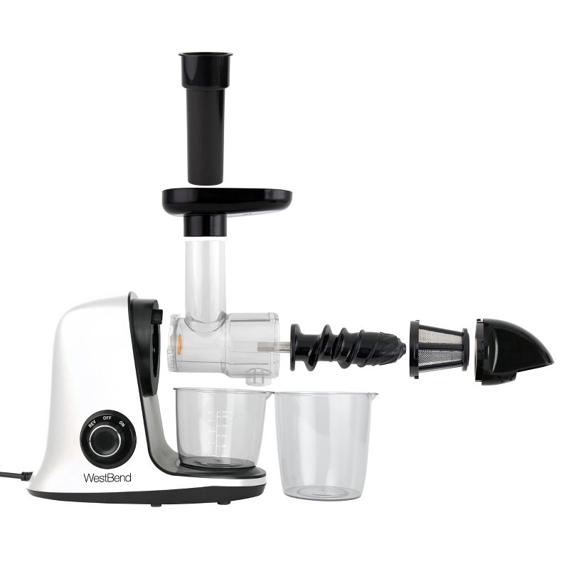 West Bend Cold Press Juice Extractor - White