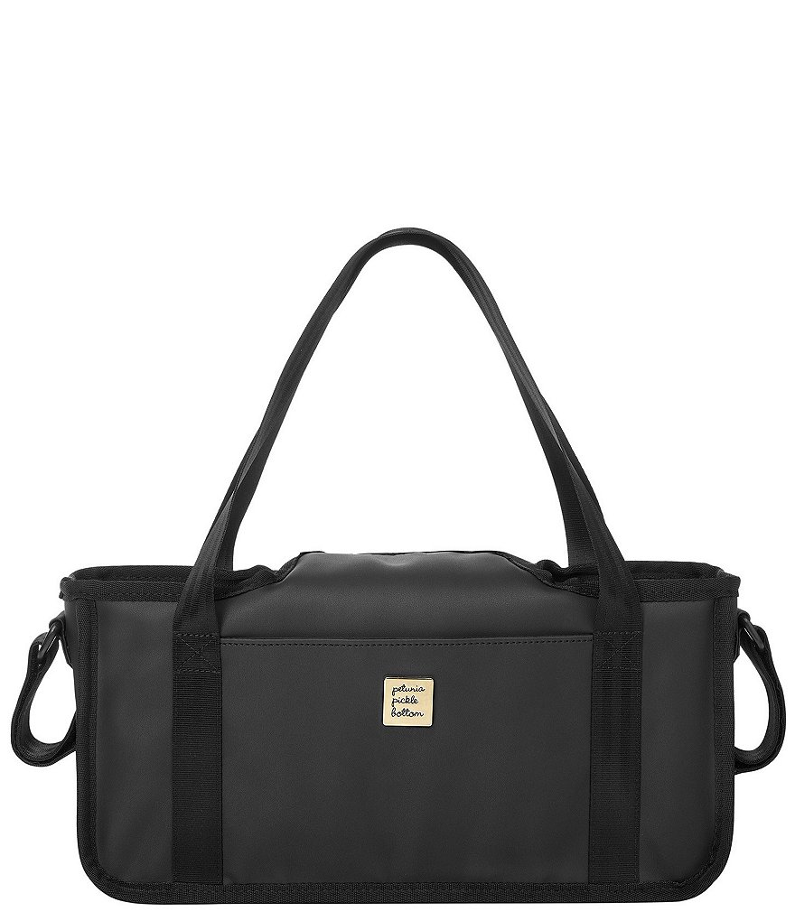 Petunia Pickle Bottom Wander Stroller Caddy - Matte Leatherette
