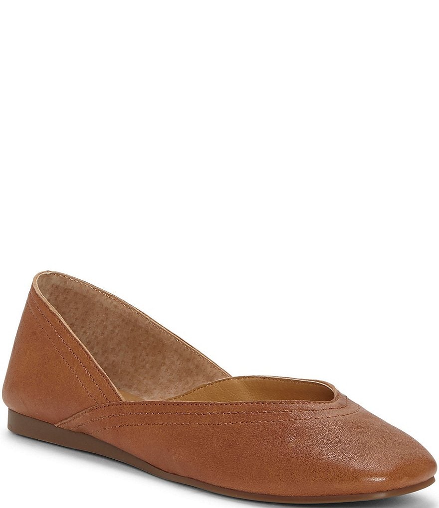 Lucky Brand Alba Leather Flats
