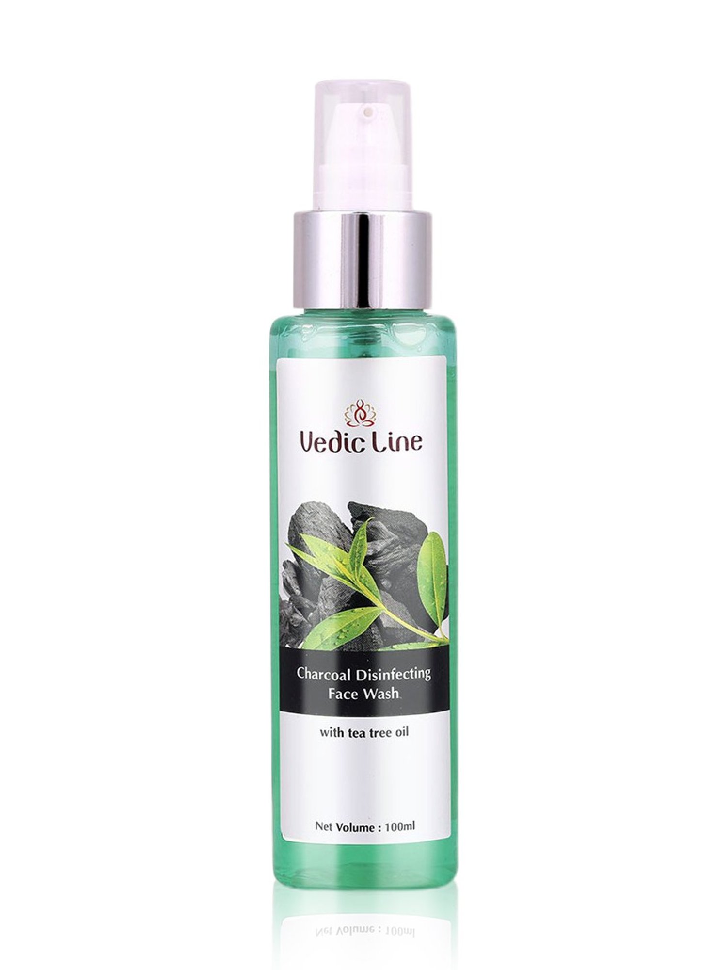 VEDIC LINE Charcoal Disinfecting Face Wash - 100 ml