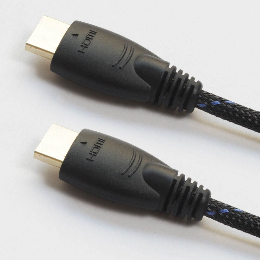 HDMI to HDMI Cable 10 feet w/Premium Protective Nylon Braided,Ethernet,3D,Audio