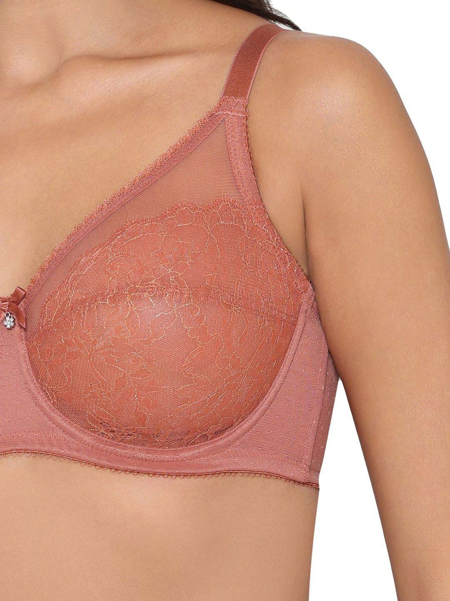 Wacoal Rust Lace Work Everyday Bra