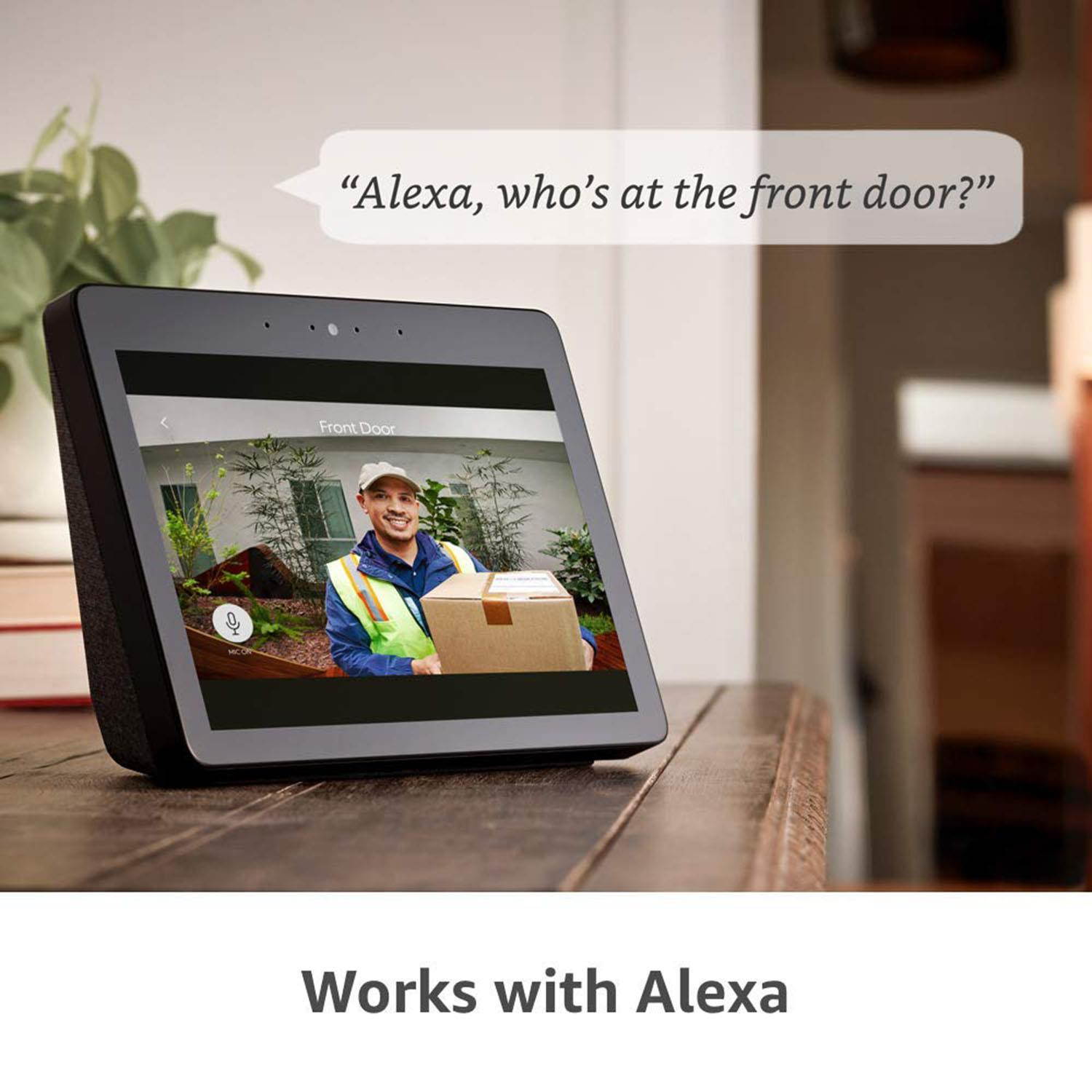 Ring Peephole Cam - Smart video doorbell, HD video, 2-way talk, easy installation