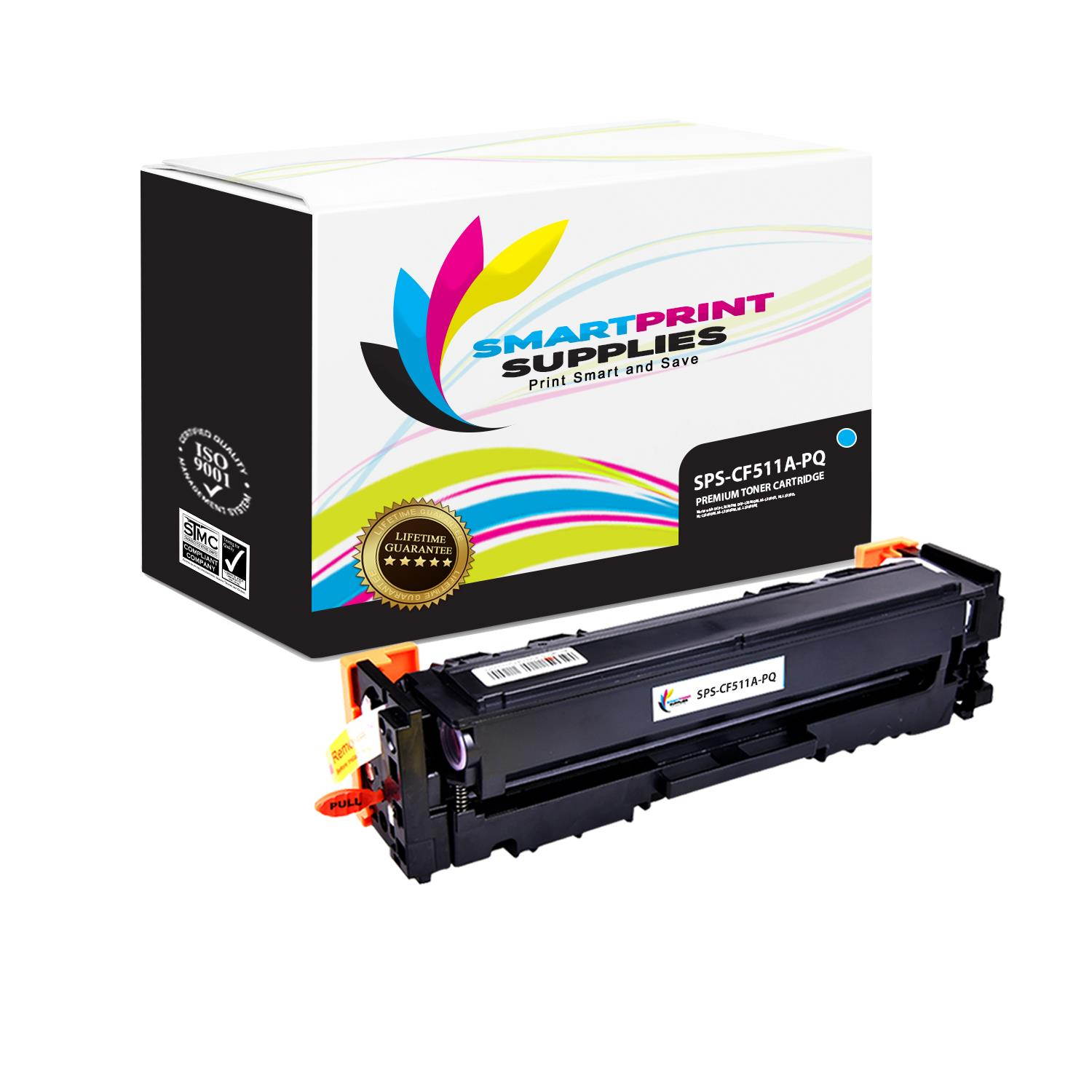 Smart Print Supplies Compatible 204A CF510A CF511A CF512A CF513A Premium Toner Cartridge Replacement for HP Color LaserJet Pro MFP M181fw M180nw M154nw Printers (Black, Cyan, Magenta, Yellow) - 5 Pack