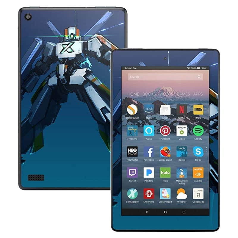 Skin Compatible with  Kindle Fire 7 2017 Cyclops | Protective Durable and Unique Vinyl Decal wrap Cover | Easy to Apply Remove and Change Styles | Made in The USA