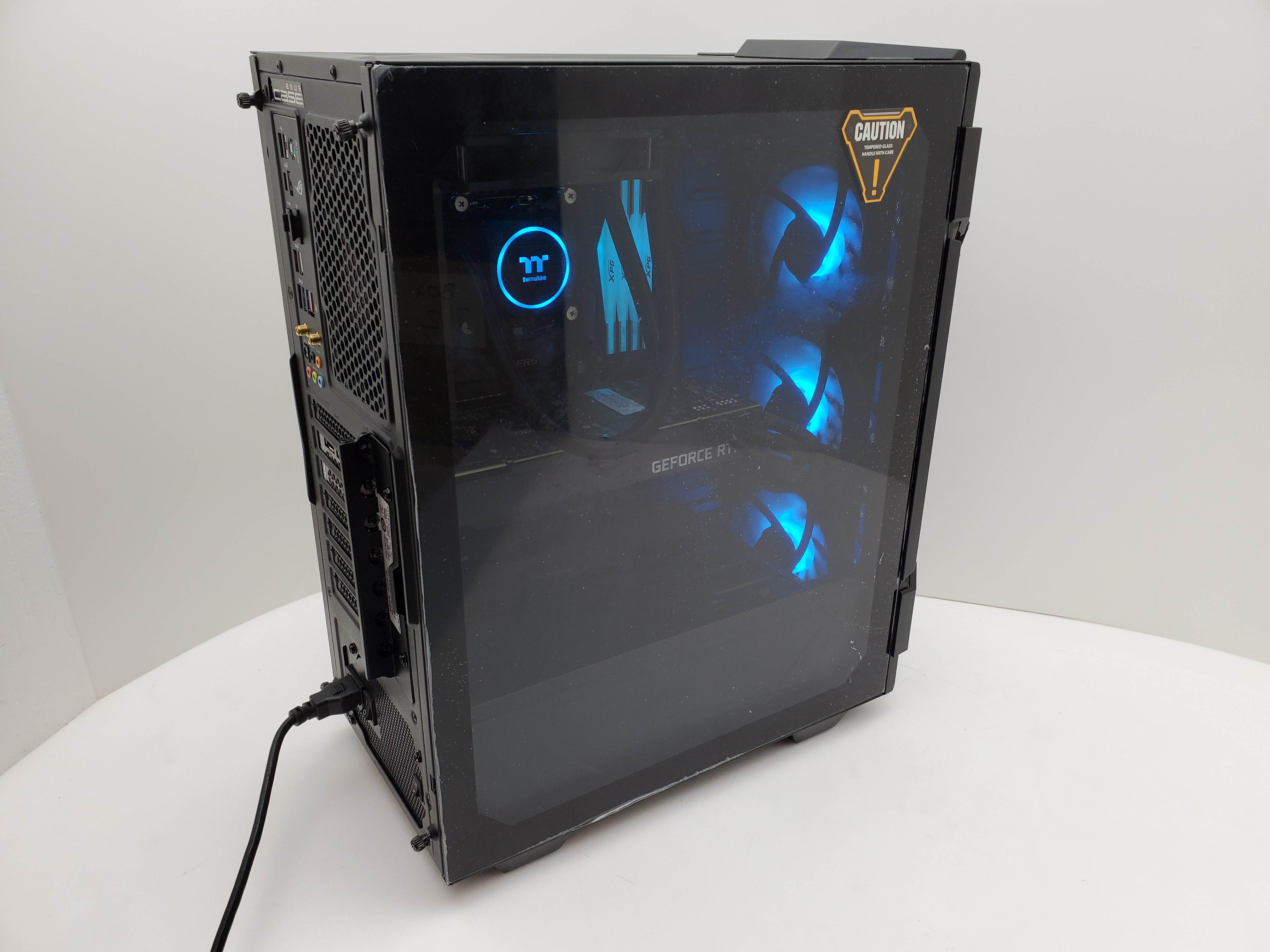 ASUS GT301 TUF LIQUID COOLED ARGB Intel 10-Core i9-10900K 3.7GHz - Nvidia GeForce RTX 3080 10GB GDDR6X - Z590 Chipset - 2TB 7200RPM + 256GB SSD - 32GB DDR4 3000MHz - 850W - Windows 10 Gaming Desktop