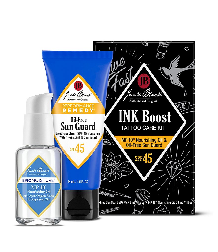 Jack Black Ink Boost Tattoo Care Essentials Kit