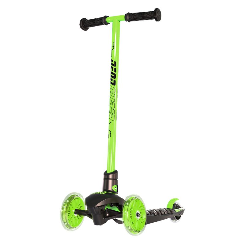Yvolution Neon Glider  Kids' LED Light-Up Scooter - Green