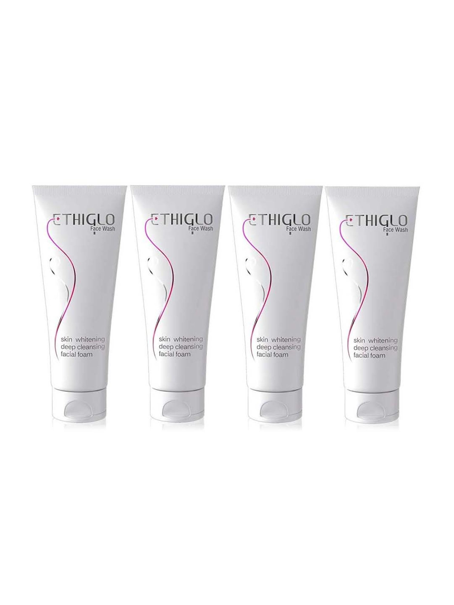 Ethiglo Skin whitening Face Wash - Pack of 4 (70 ml Each)