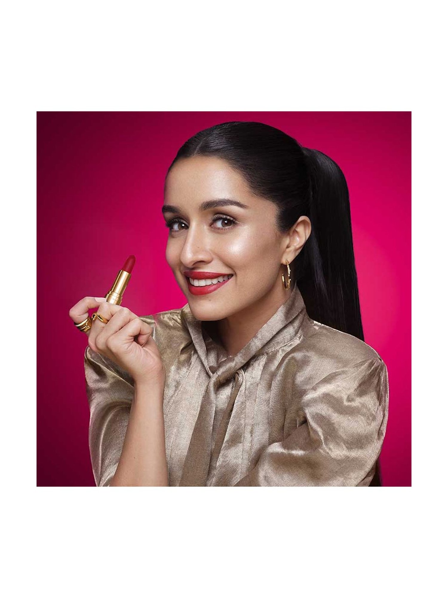 MyGlamm Treasure IT Suede Matte Lipstick Flirt Phase - 4.2 gm