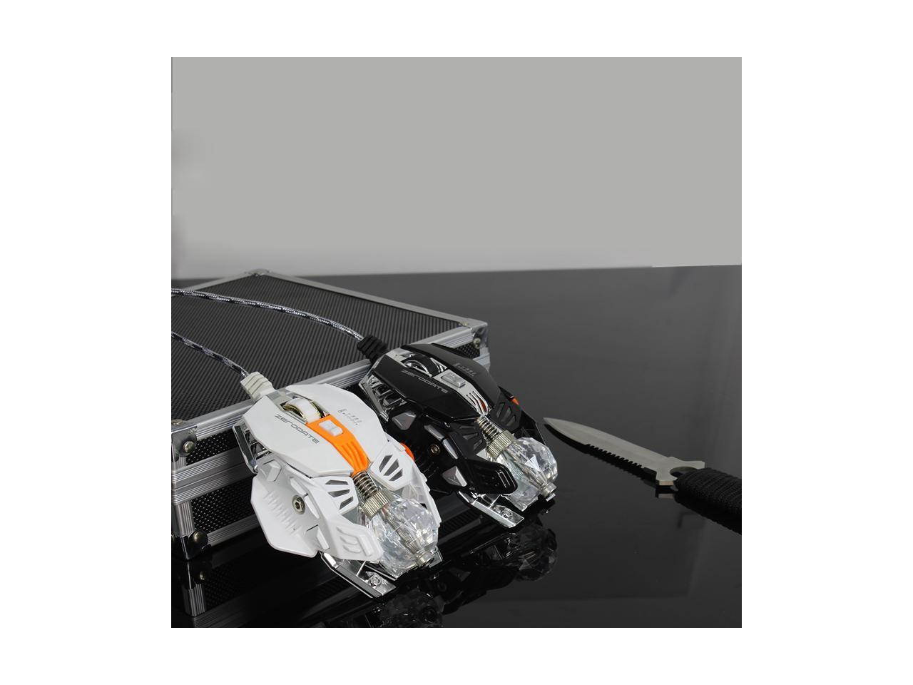 Mechanical Wired Gaming Mouse 8 Button 2500DPI A5050 Chip Macros Programming Optical Computer Mouse for Laptop PC Gamer