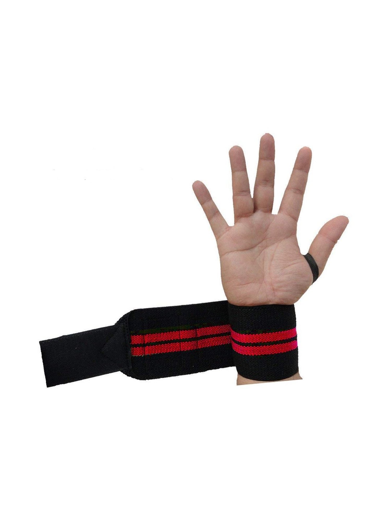 Protoner WTA-05 Power Cotton Wrist Supports (Black) Size - 16x14x2