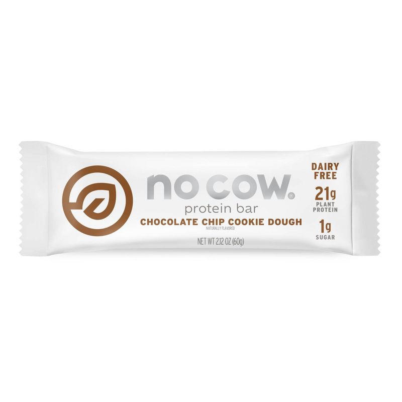 No Cow Protein Bars - Chocolate Chip Cookie Dough - 4pk
