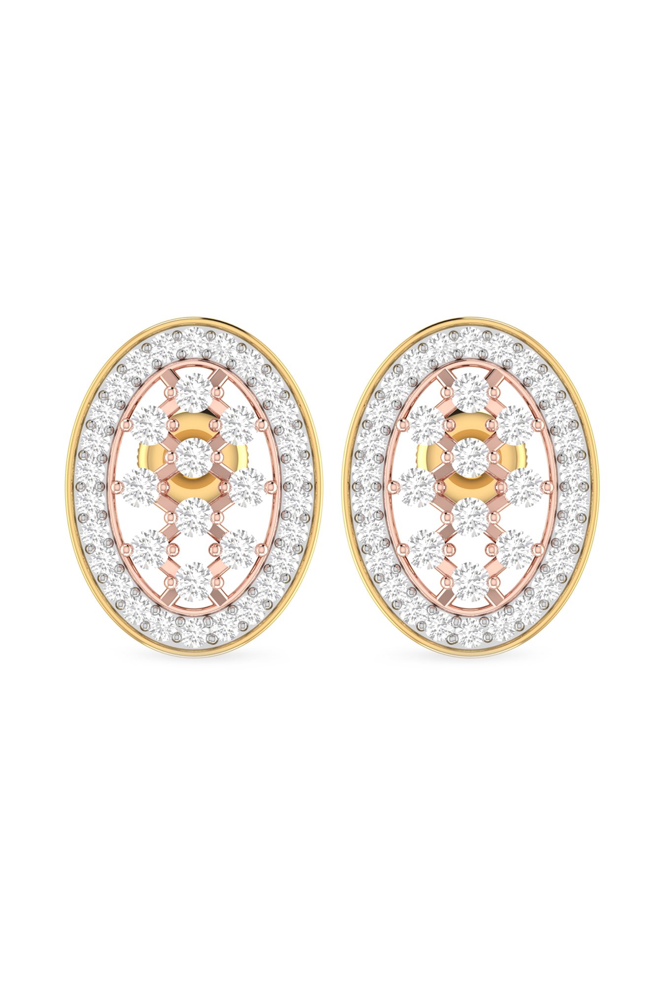 PC Jeweller Steiner 22 kt Gold Earrings