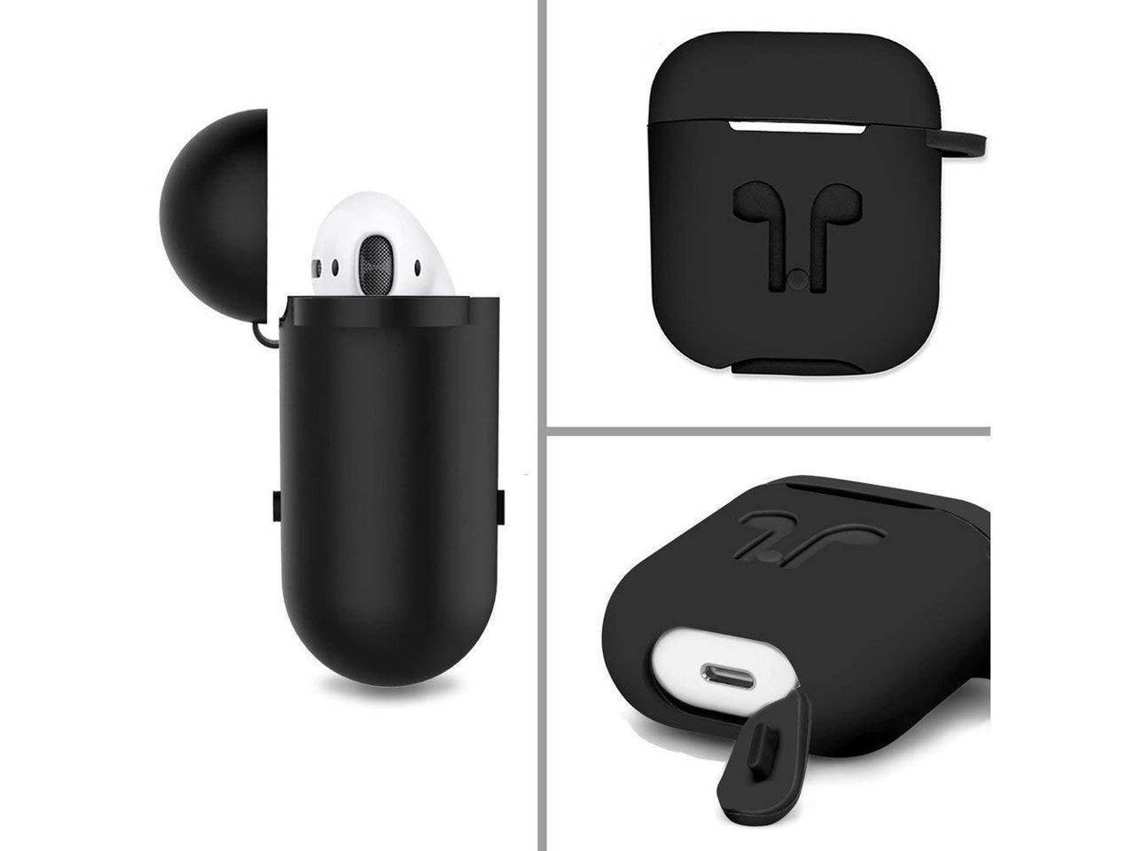 Strap Holder & Silicone Case Cover For Apple AirPod Air Pod Accessories AirPods