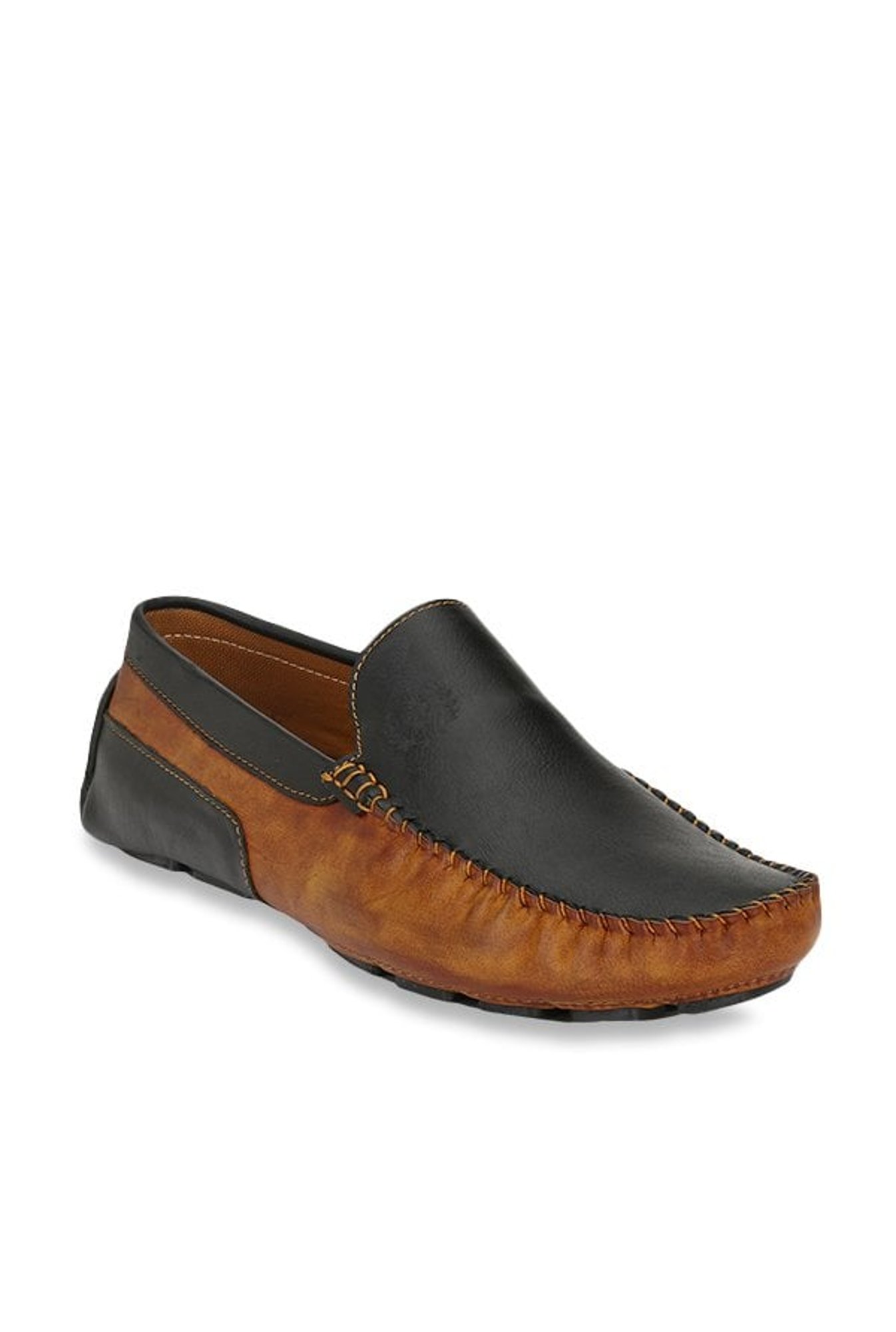 Prolific Black & Tan Loafers