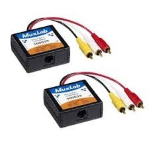 500039-2PK MUXLAB INC STEREO HI-FI VIDEO BALUN 2PACK