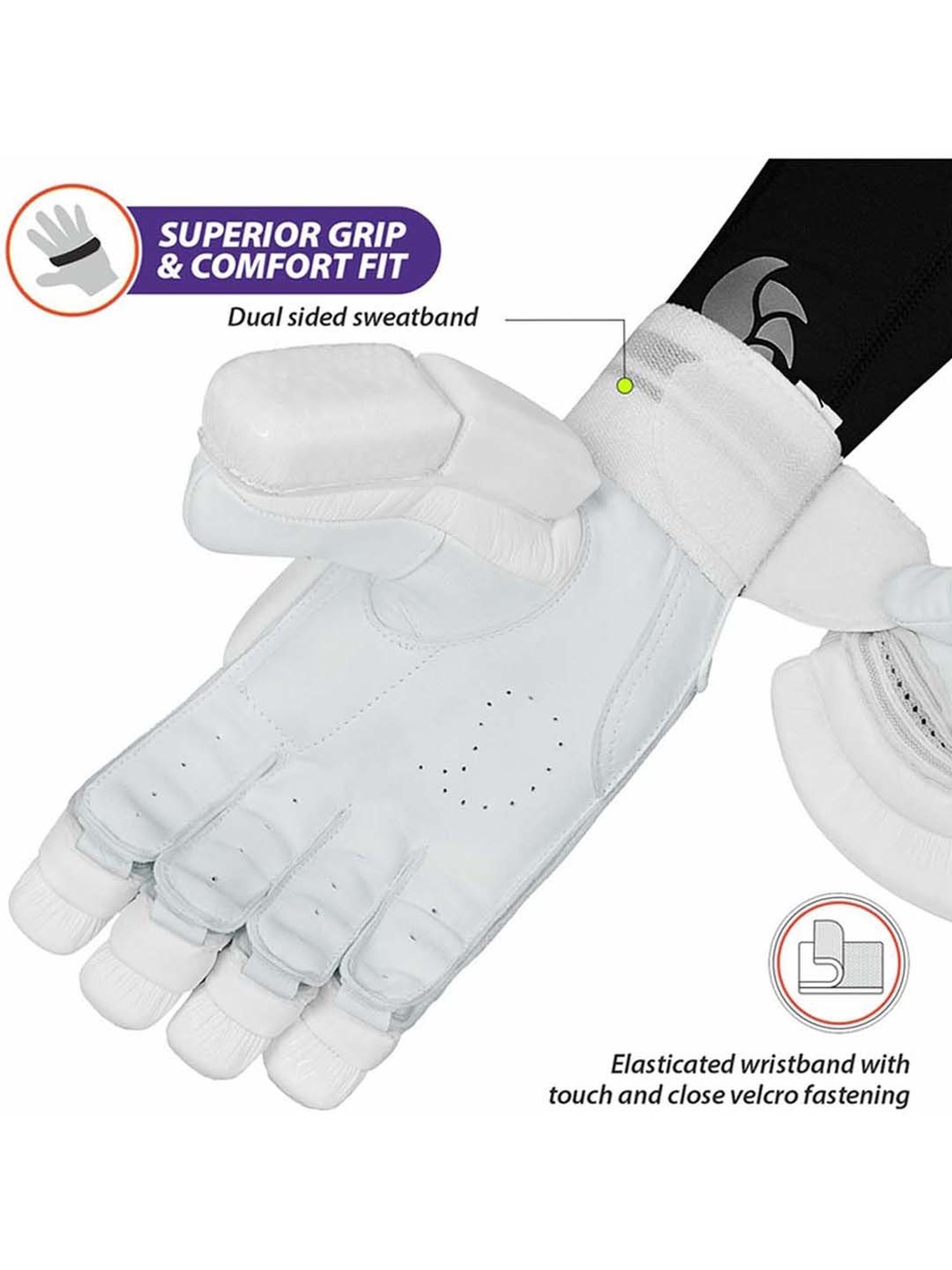 DSC Cricket Krunch 7.0 Batting Gloves Size - Mens