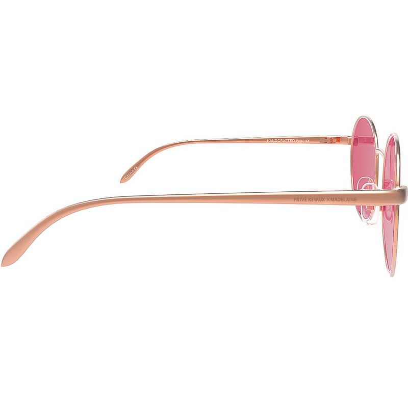 Priv&eacute; Revaux The Candy  Unisex Oval Polarized Sunglasses Rose Gold 52mm